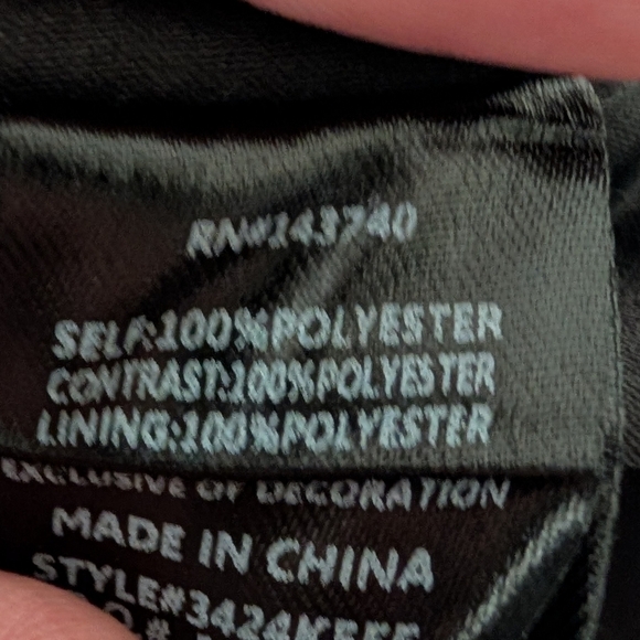 English Factory Elegant Black Polka Dot Skirt - Picture 9 of 10